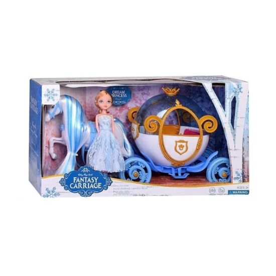 Игровой набор ESSA TOYS, Принцесса с лошадью и каретой, изображение 3