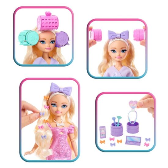 Papusa Barbie Dream Besties, Pregatiri cu Barbie  Malibu, 7 image