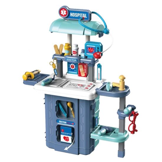 Set de joacă ESSA TOYS Spital în geantă 3 în 1, 38 de elemente, 2 image
