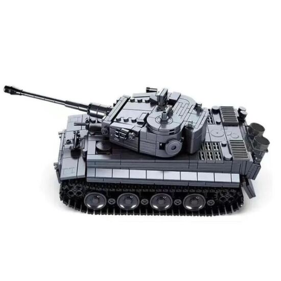 Set de constructie SLUBAN Tanc Tigru, 814 de piese, 5 image