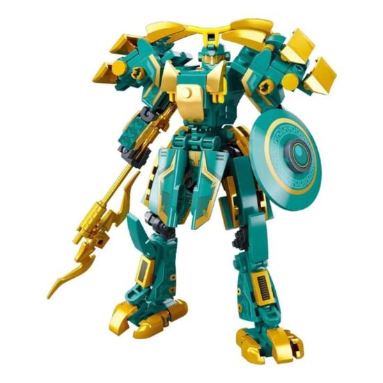 Set de construcție SLUBAN Robot Dragon 2 în 1, 244 de piese, 3 image