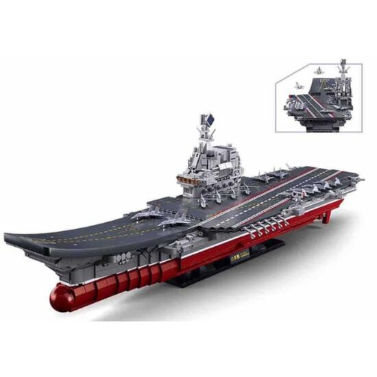 Constructor SLUBAN Portavion Shandong, 1413 piese, 3 image