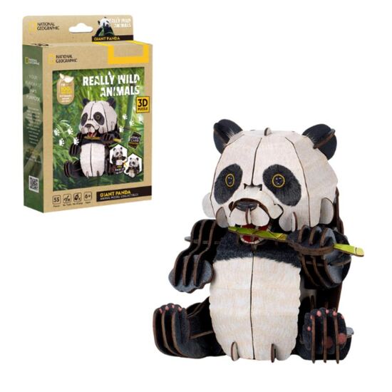Puzzle 3D CUBICFUN Panda mare, 55 piese