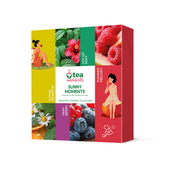 Чай Tea Moments Sunny Moments, асорти, 32 шт