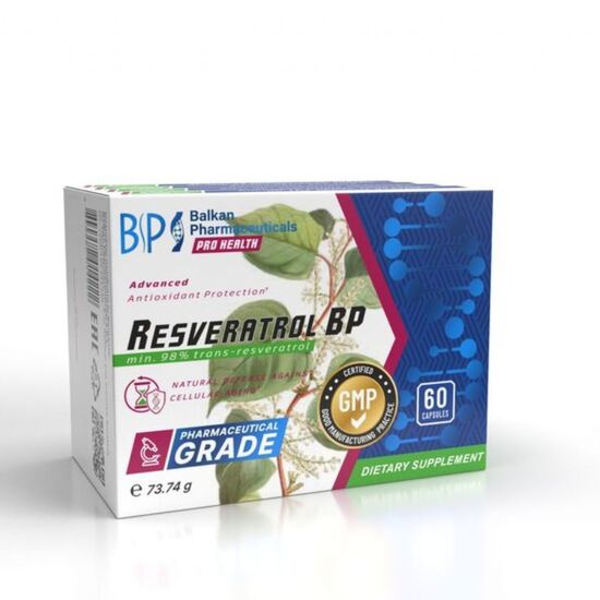 Пищевая добавка BALKAN PHARM Ресвератрол, 60 капсул, изображение 2