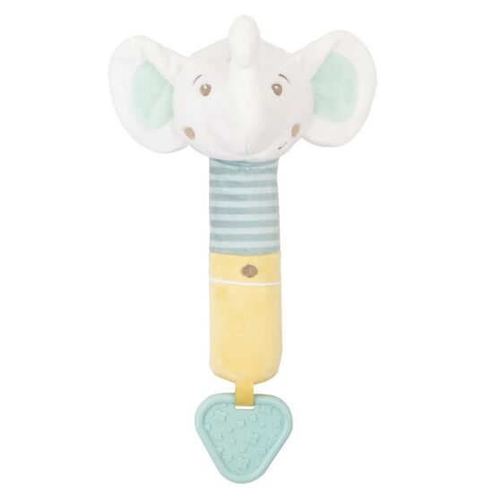 Zornaitoare Kikkaboo Elephant Time, cu inel gingival