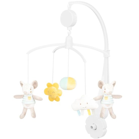 Jucarie patuc Kikkaboo Joyful Mice