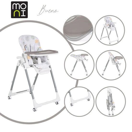 Scaun de masa Moni Bueno, Grey, 10 image