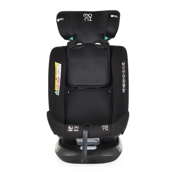 Scaun auto Moni 0-36 kg, Isofix360, Serengeti, (i-size40-150 cm), Black, 2 image
