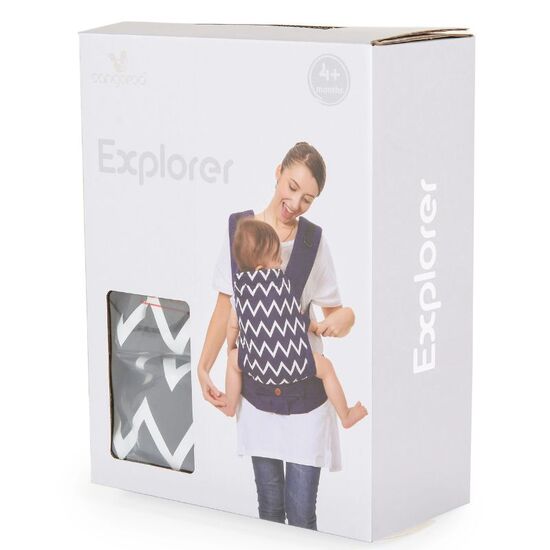 Эргономичный слинг MONI Explorer Dark Green, изображение 4
