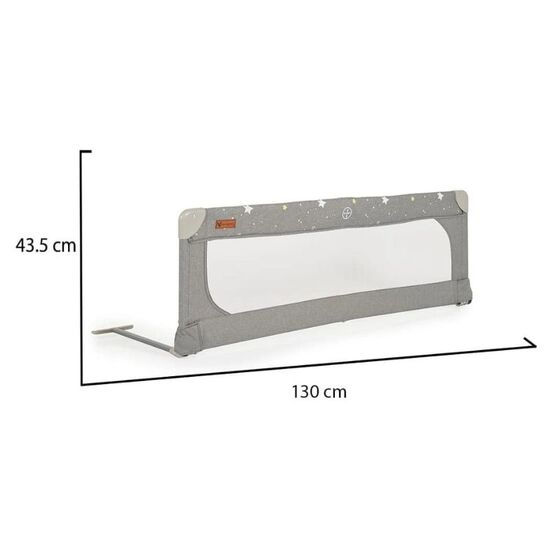 Защитная планка для кровати MONI Linen Grey, 130 см, изображение 4