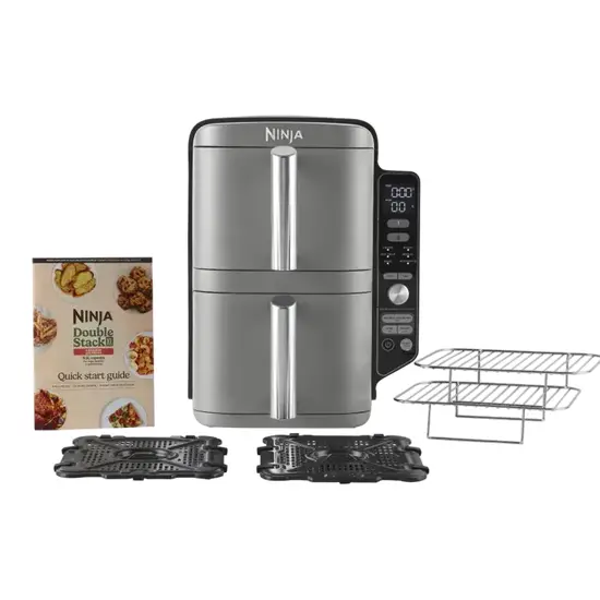 Аэрогриль NINJA SL400EU Double Stack XL, серая, изображение 5