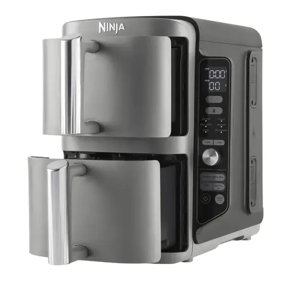 Аэрогриль NINJA SL400EU Double Stack XL, серая, изображение 2