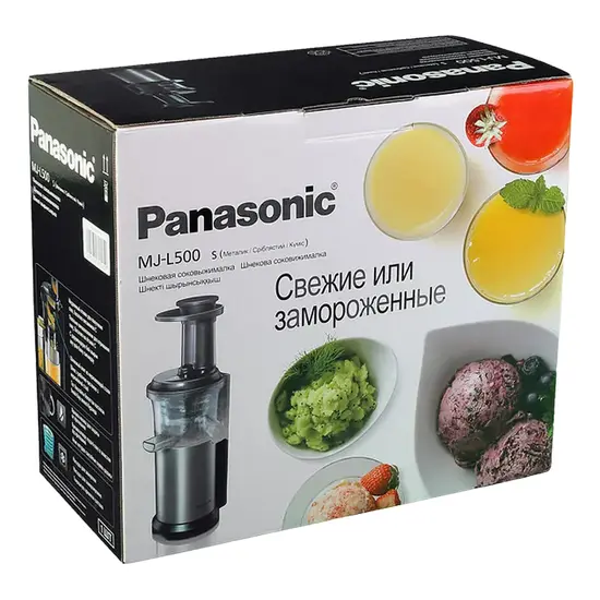 Соковыжималка PANASONIC MJ-L500STQ, изображение 6