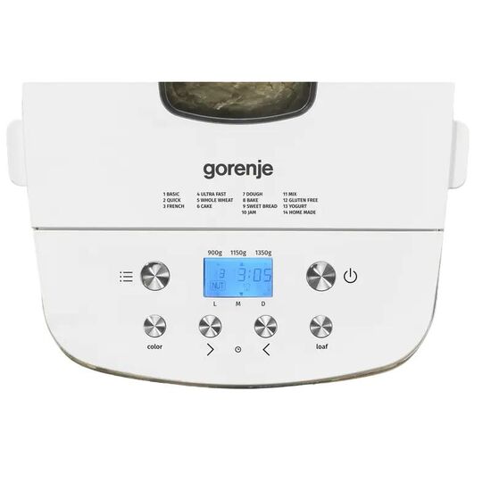 Masina de paine GORENJE BM1350W, Alb, 5 image