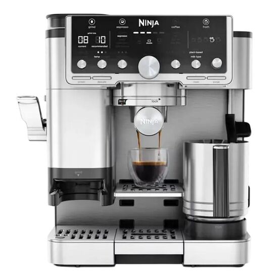Кофеварка рожковая NINJA ES701EU, Нержавеющая сталь