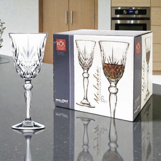 Set pahare pentru lichior Melodia, 50 ml, 6 buc