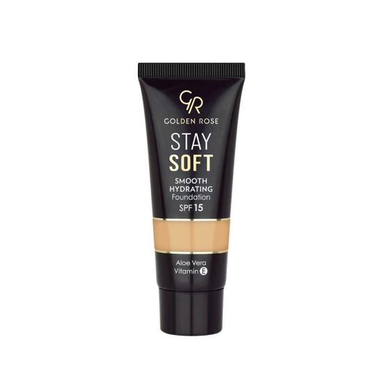 Fond de ten hidratant GOLDEN ROSE STAY SOFT Smooth Hydrating Foundation, 210