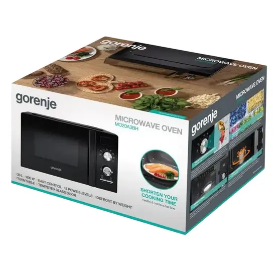 Cuptor cu microunde GORENJE MO20A3BH, 4 image