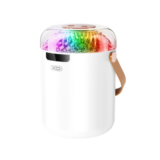 Umidificator XO HF13, cu lumini spectaculoase și dublu jet, alb