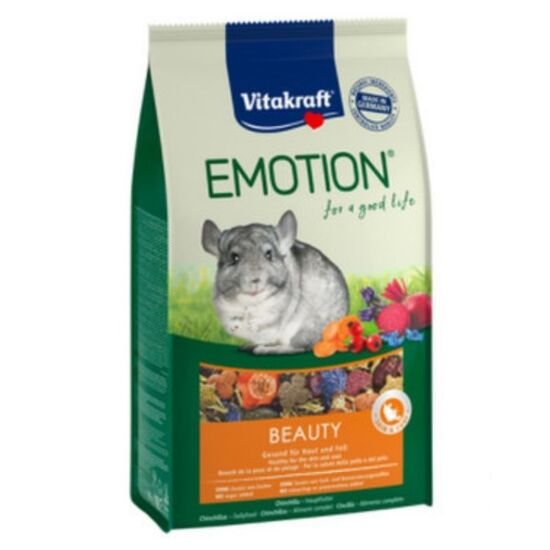 Hrana pentru chinchilla VITAKRAFT Emotion BEAUTY All Ages, 600 g