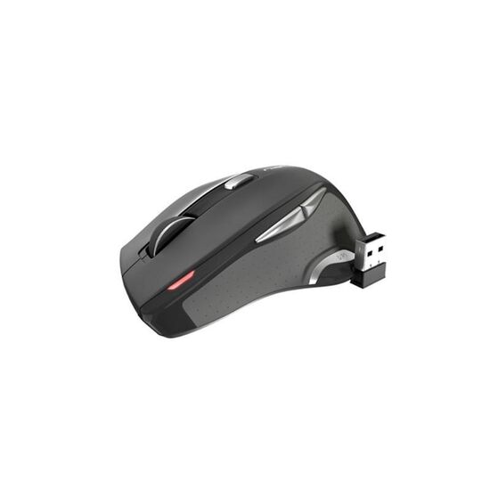 Мышь NATEC Jaguar, Беспроводная, 2400 DPI, Blue Sense, Чёрно-серая, изображение 4