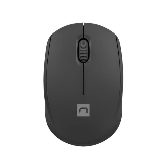 Mouse NATEC Stork, Wireless, 1600 DPI, Negru, 2 image