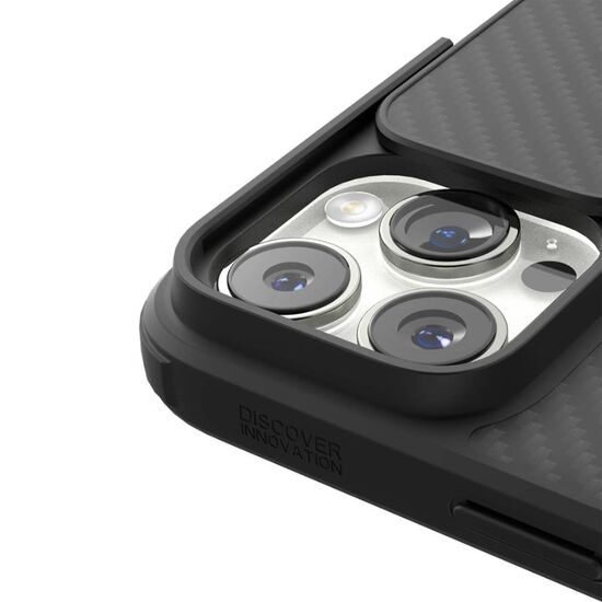 Чехол NILLKIN Synthetic Fiber S для iPhone 14 Pro Max, чёрный, изображение 2