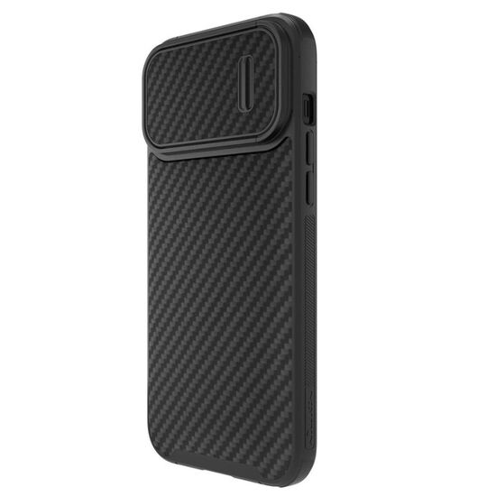 Чехол NILLKIN Synthetic Fiber S для iPhone 14 Pro, чёрный, изображение 2