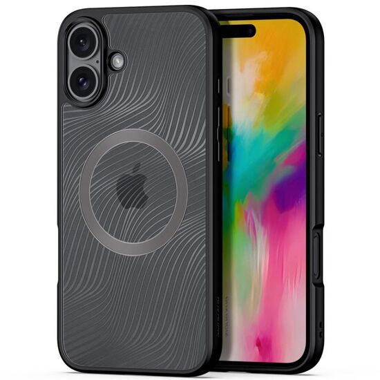 Husa DUX DUCIS pentru iPhone 16 AIMO cu MagSafe, negru