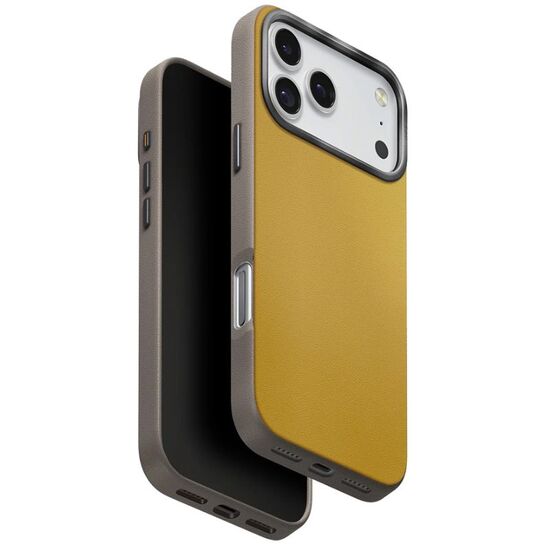Чехол UNIQ для iPhone 17 Pro Max (2025) 6.9 Hybrid Magclick Lyden DS, жёлтый