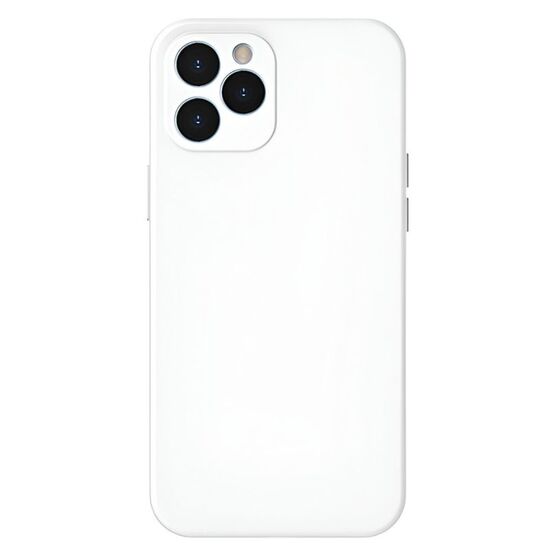 Чехол BASEUS для iPhone 12 Pro Liquid Silicone Gel Protective, белый