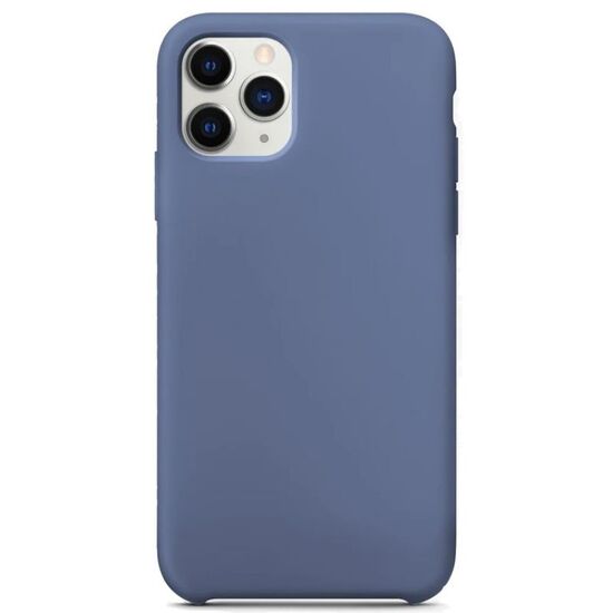 Чехол HELMET для iPhone 11 Pro Max Liquid Silicone, синий