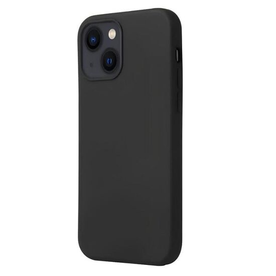 Чехол HELMET для iPhone 15 Plus / 14 Plus Liquid Silicone, чёрный, изображение 3