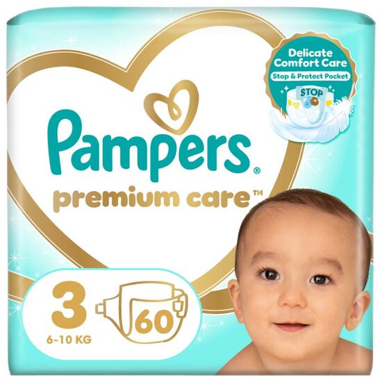 Подгузники для детей PAMPERS Premium Care Midi №3, 60 шт