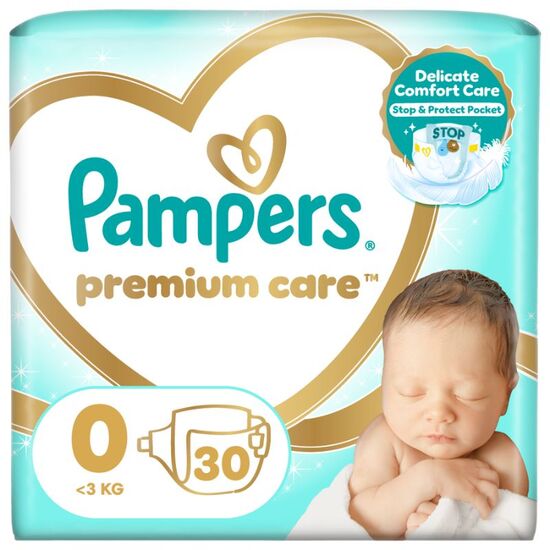 Подгузники для детей PAMPERS Premium Care New Baby №0, 0-3 кг, 30 шт