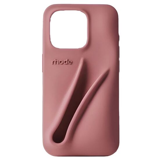 Husa RHODE pentru iPhone 16 Pro Max Lip Tint Phone Case, Salty Tan, 3 image