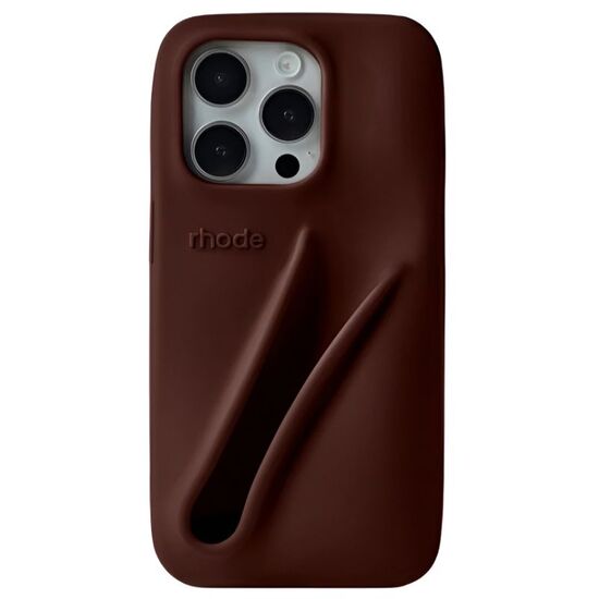 Husa RHODE pentru iPhone 16 Pro Lip Tint Phone Case, Espresso, 2 image