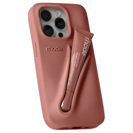 Husa RHODE pentru iPhone 16 Lip Tint Phone Case, Toast