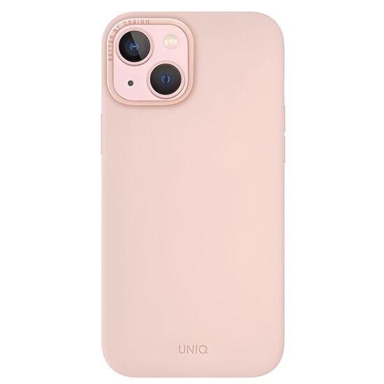 Чехол UNIQ для iPhone 15 Hybrid Magclick Charging Lino Hue, розовый, изображение 2