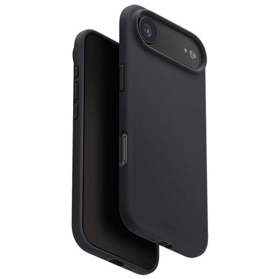 Чехол UNIQ для iPhone 17 Air (2025) 6.6 Hybrid Magclick Lino, тёмно-серый