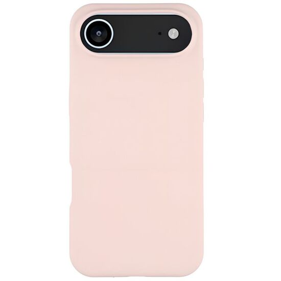 Husa WOO pentru iPhone 17 Air Liquid Silicone, roz
