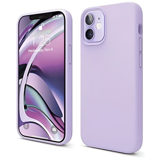 Husa HELMET pentru iPhone 12 Mini TPU Elektro Flex, violet