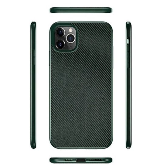 Чехол HELMET для iPhone 11 Pro TPU Nylon Series, зелёный, изображение 3