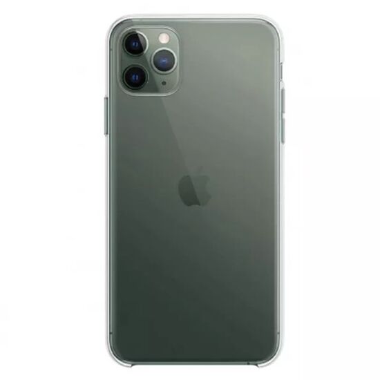 Чехол HELMET для iPhone 11 Pro Max TPU Soft, прозрачный, изображение 3