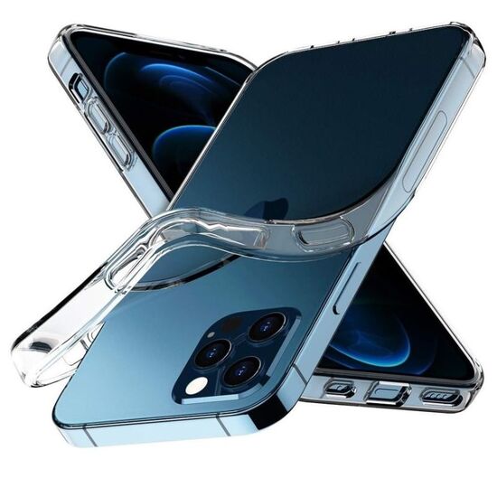 Чехол HELMET для iPhone 12 Pro Max TPU Soft, прозрачный, изображение 3