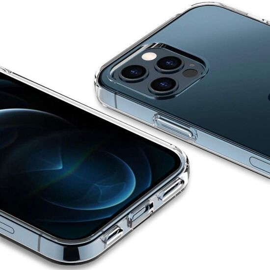 Чехол HELMET для iPhone 12 Pro Max TPU Soft, прозрачный, изображение 4
