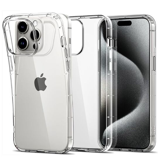 Husa HELMET pentru iPhone 15 Pro Max TPU Soft, transparent, 3 image