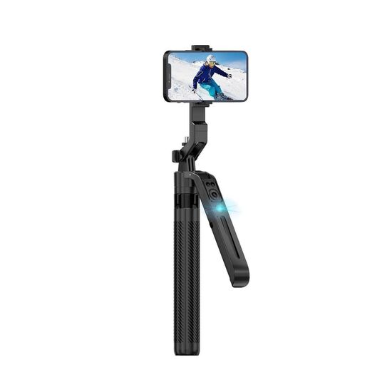 Tripod Auto Face Tracking AI 360 Removable Design C12, 1,8m, Black, 2 image