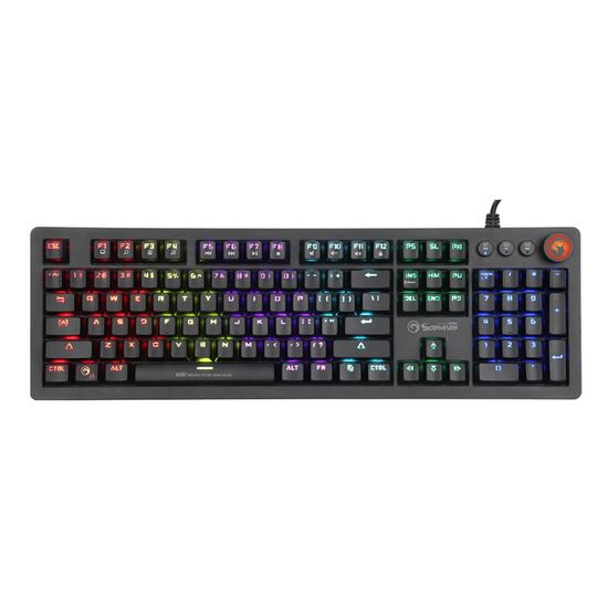 Tastatura Marvo KG917, Wired Gaming US, Rainbow Backlight, 2 image